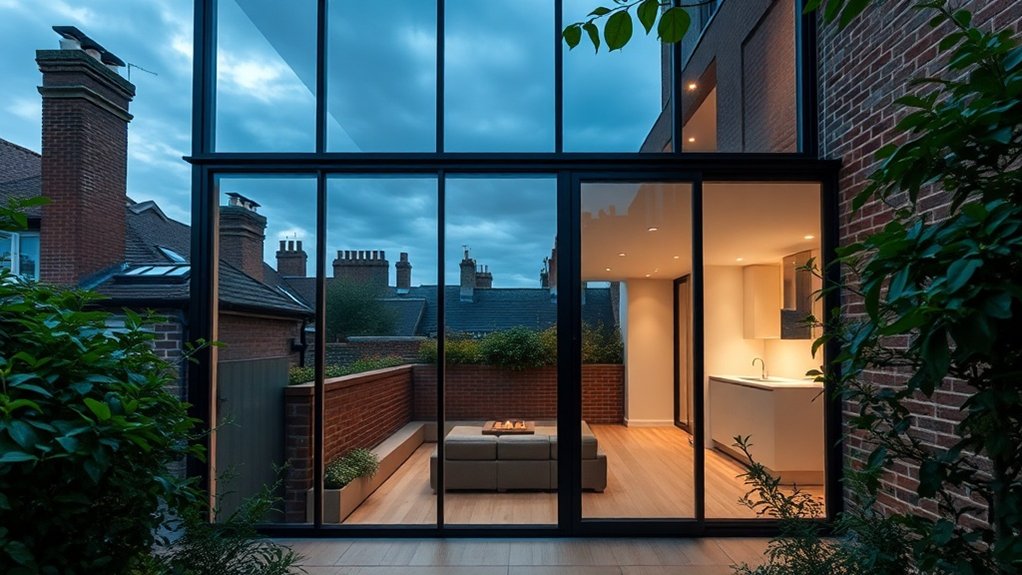 Glass Extension Walls Eltham